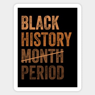 Black History Month Period Sticker